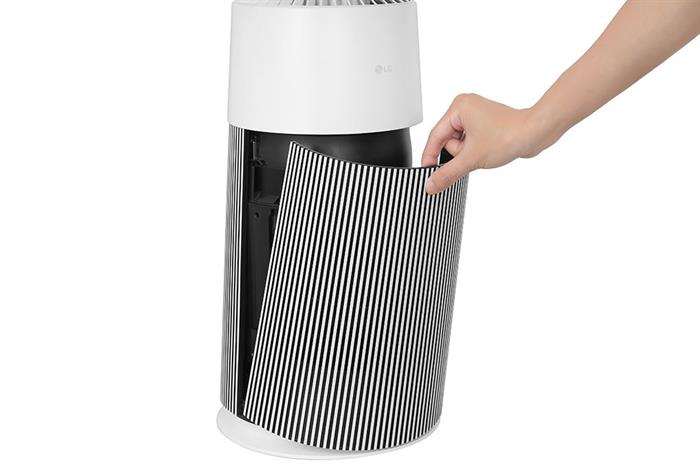 Máy lọc không khí kết hợp Loa LG PuriCare Aero Speaker AS20GSHU0 46W